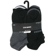 Wholesale - 8pk MENS HALF CUSHION LOW CUT SOCKS ASST COLOR SIZE 10-13 STEVE MADDEN, UPC: 194587617093
